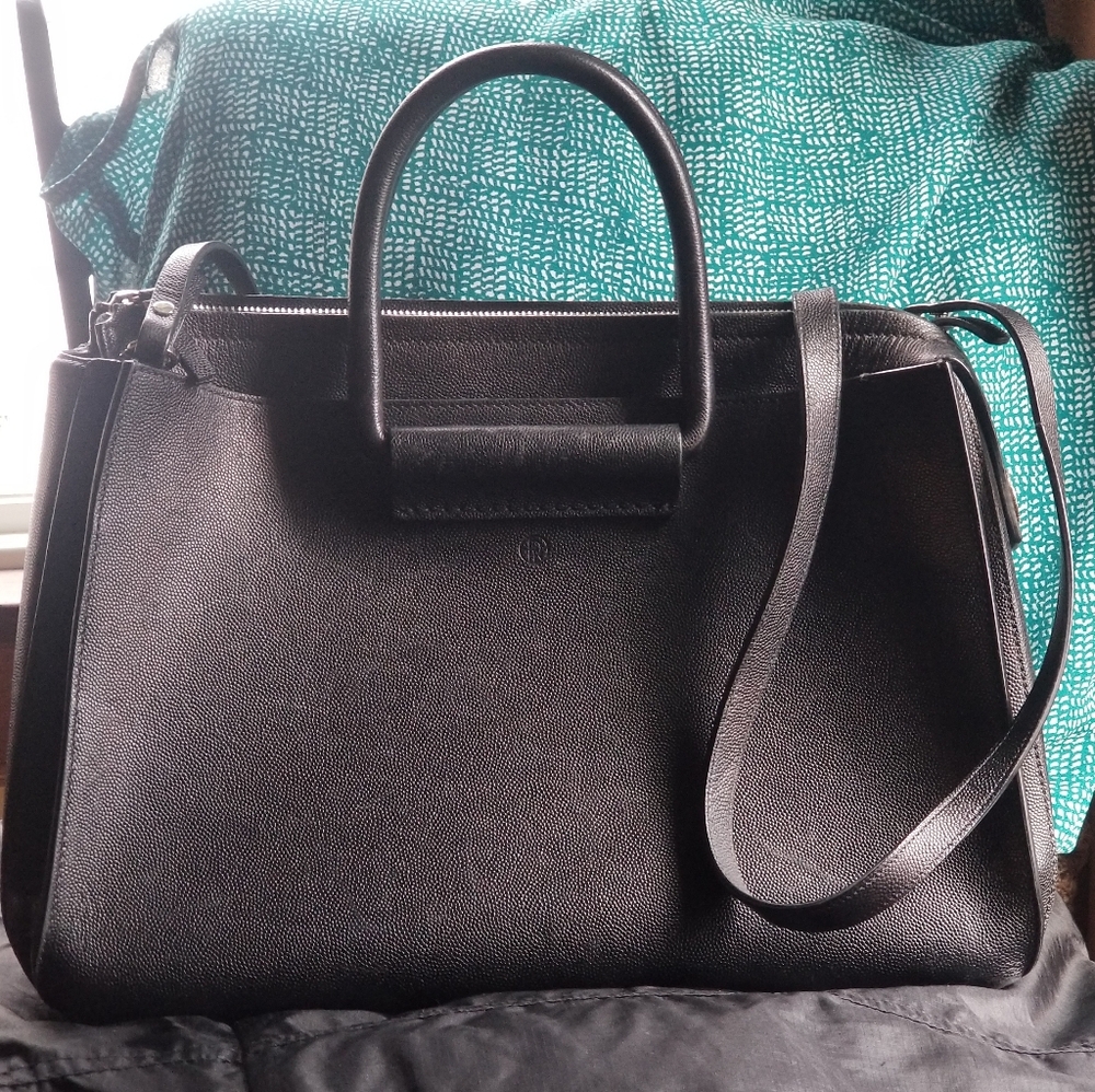 THE ROW  Leather Classic Handle Tote
